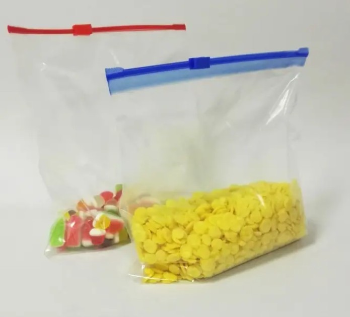 Slide lock self-sealing bag - 图片 2