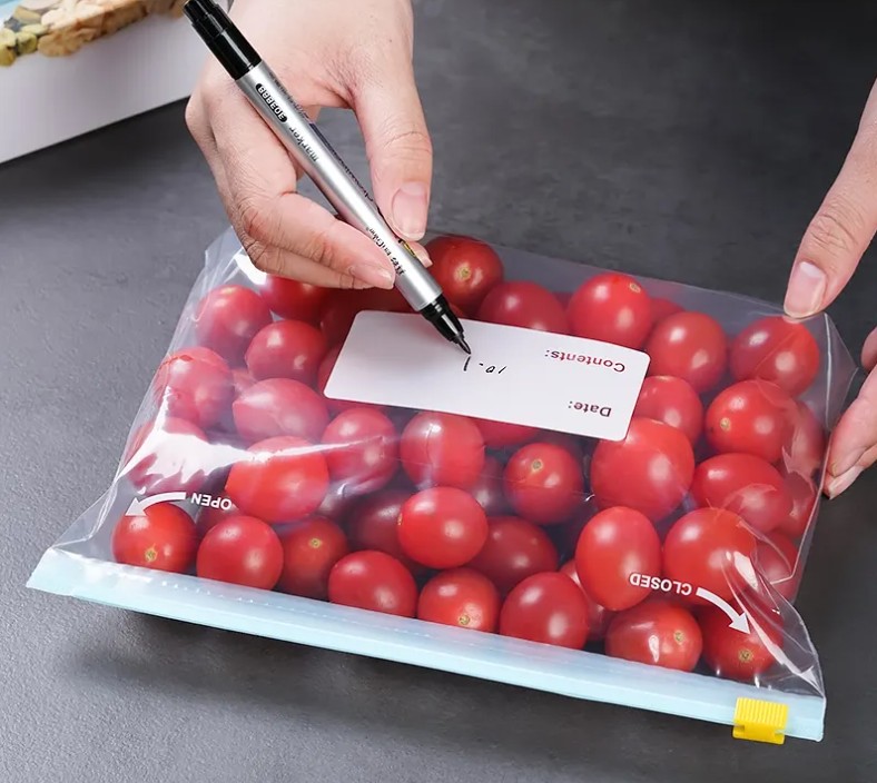 Slide lock self-sealing bag - 图片 6